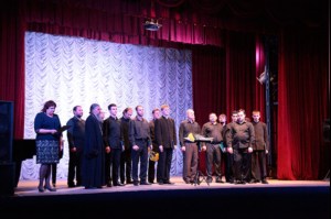 Концерт Архиерейского мужского хора стал частью празднования 100-летнего юбилея Крестовоздвиженского храма Хвалынска