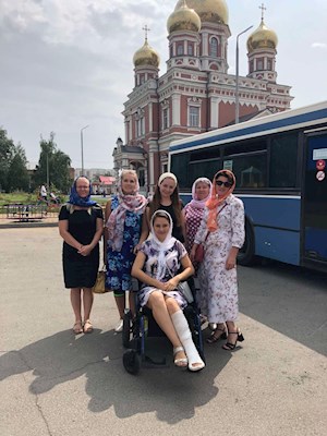 В Покровском храме Саратова прошел фестиваль творчества инвалидов «Спас Нерукотворный»