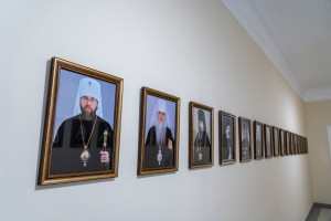 Духовенство и сотрудники Саратовской епархии поздравили митрополита Игнатия с годовщиной хиротонии