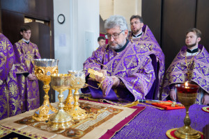 Митрополит Игнатий совершил Божественную литургию в Петропавловском храме г. Саратова