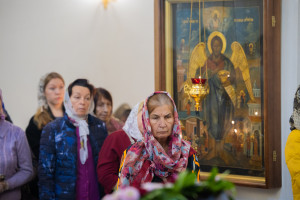 Митрополит Игнатий совершил Божественную литургию в Петропавловском храме г. Саратова