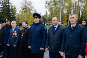 Представитель епархии поздравил кадетов с принятием присяги