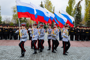 Представитель епархии поздравил кадетов с принятием присяги
