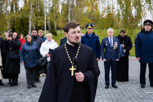 Представитель епархии поздравил кадетов с принятием присяги