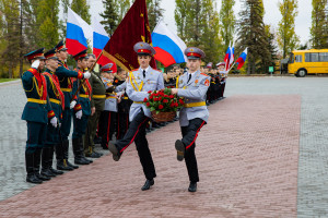 Представитель епархии поздравил кадетов с принятием присяги