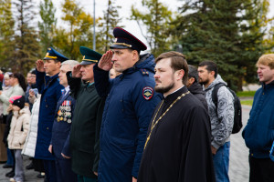 Представитель епархии поздравил кадетов с принятием присяги