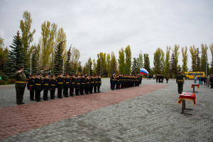 Представитель епархии поздравил кадетов с принятием присяги