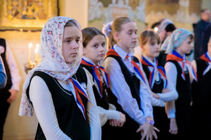Митрополит Игнатий совершил всенощное бдение в Покровском соборе г. Саратова