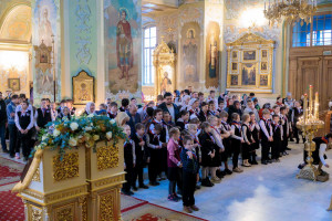 Митрополит Игнатий совершил всенощное бдение в Покровском соборе г. Саратова