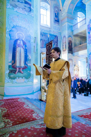 Митрополит Игнатий совершил всенощное бдение в Покровском соборе г. Саратова