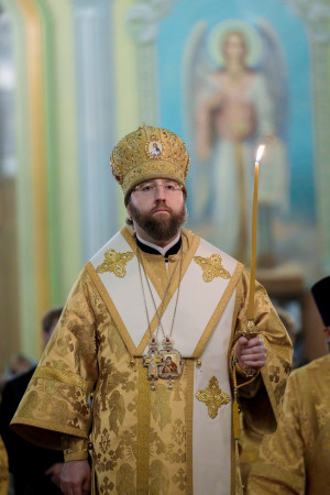 Митрополит Игнатий совершил всенощное бдение в Покровском соборе г. Саратова