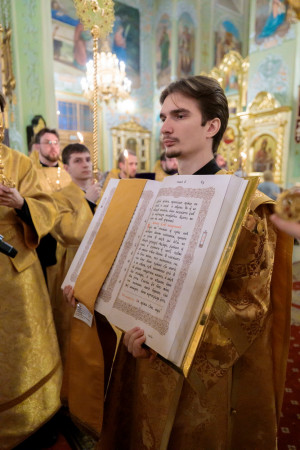Митрополит Игнатий совершил всенощное бдение в Покровском соборе г. Саратова