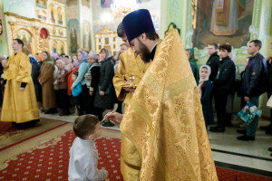 Митрополит Игнатий совершил всенощное бдение в Покровском соборе г. Саратова