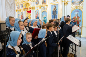 Митрополит Игнатий принял участие в соборном архиерейском богослужении в Спасском кафедральном соборе г. Пензы