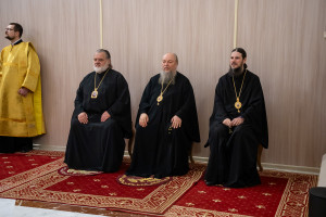 Митрополит Игнатий принял участие в соборном архиерейском богослужении в Спасском кафедральном соборе г. Пензы