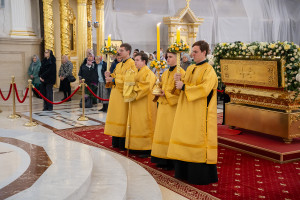 Митрополит Игнатий принял участие в соборном архиерейском богослужении в Спасском кафедральном соборе г. Пензы