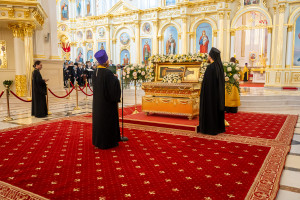 Митрополит Игнатий принял участие в соборном архиерейском богослужении в Спасском кафедральном соборе г. Пензы