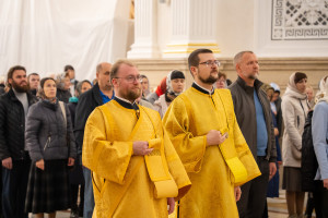 Митрополит Игнатий принял участие в соборном архиерейском богослужении в Спасском кафедральном соборе г. Пензы
