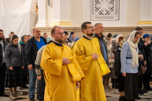 Митрополит Игнатий принял участие в соборном архиерейском богослужении в Спасском кафедральном соборе г. Пензы