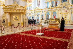 Митрополит Игнатий принял участие в соборном архиерейском богослужении в Спасском кафедральном соборе г. Пензы