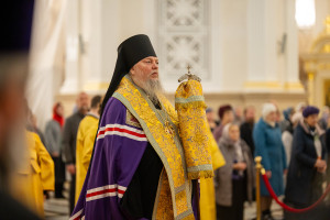 Митрополит Игнатий принял участие в соборном архиерейском богослужении в Спасском кафедральном соборе г. Пензы