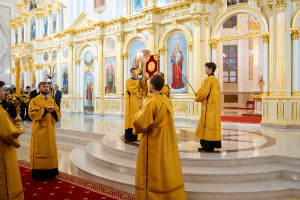 Митрополит Игнатий принял участие в соборном архиерейском богослужении в Спасском кафедральном соборе г. Пензы