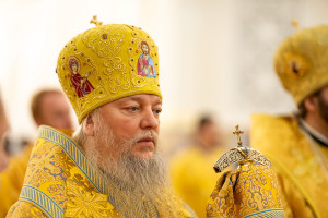 Митрополит Игнатий принял участие в соборном архиерейском богослужении в Спасском кафедральном соборе г. Пензы