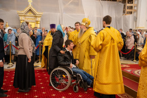 Митрополит Игнатий принял участие в соборном архиерейском богослужении в Спасском кафедральном соборе г. Пензы