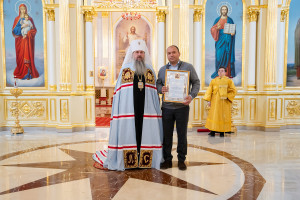 Митрополит Игнатий принял участие в соборном архиерейском богослужении в Спасском кафедральном соборе г. Пензы