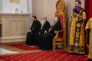 Митрополит Игнатий принял участие в соборном архиерейском богослужении в Спасском кафедральном соборе г. Пензы