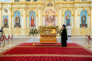 Митрополит Игнатий принял участие в соборной архиерейской Литургии в Спасском кафедральном соборе г. Пензы