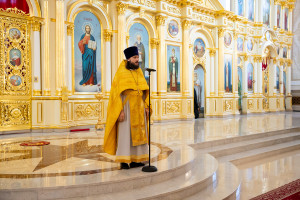 Митрополит Игнатий принял участие в соборной архиерейской Литургии в Спасском кафедральном соборе г. Пензы