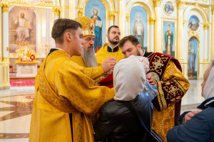 Митрополит Игнатий принял участие в соборной архиерейской Литургии в Спасском кафедральном соборе г. Пензы