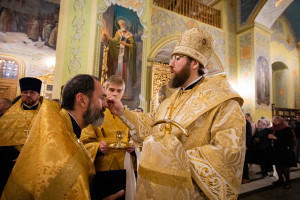Митрополит Игнатий совершил всенощное бдение в Покровском соборе г. Саратова