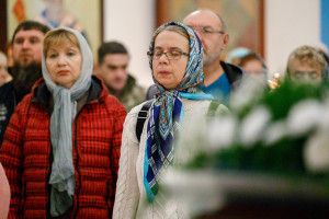 Митрополит Игнатий совершил Божественную литургию в храме святителя Тихона Задонского г. Саратова