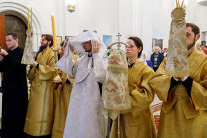 Митрополит Игнатий совершил Божественную литургию в храме святителя Тихона Задонского г. Саратова