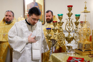 Митрополит Игнатий совершил Божественную литургию в храме святителя Тихона Задонского г. Саратова