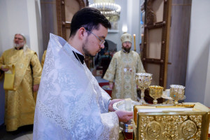 Митрополит Игнатий совершил Божественную литургию в храме святителя Тихона Задонского г. Саратова