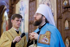 Митрополит Игнатий совершил Божественную литургию в храме святителя Тихона Задонского г. Саратова