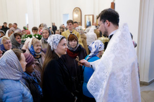Митрополит Игнатий совершил Божественную литургию в храме святителя Тихона Задонского г. Саратова
