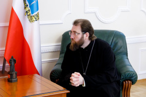 Митрополит Игнатий встретился с председателем Саратовской областной думы Алексеем Васильевичем Антоновым
