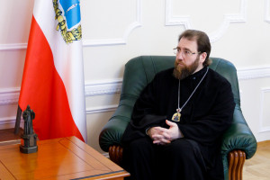Митрополит Игнатий встретился с председателем Саратовской областной думы Алексеем Васильевичем Антоновым