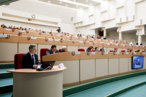 Митрополит Игнатий принял участие в расширенном рабочем заседании в Саратовской областной думе