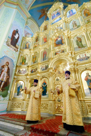 Митрополит Игнатий совершил детскую Литургию в Покровском соборе г. Саратова
