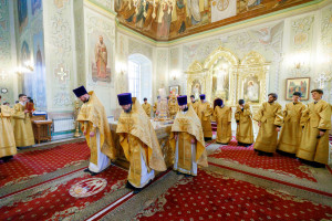 Митрополит Игнатий совершил детскую Литургию в Покровском соборе г. Саратова