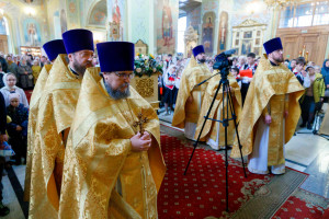 Митрополит Игнатий совершил детскую Литургию в Покровском соборе г. Саратова