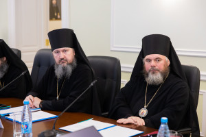 Состоялось расширенное заседание Архиерейского совета Саратовской митрополии