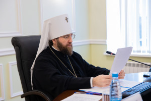 Состоялось расширенное заседание Архиерейского совета Саратовской митрополии