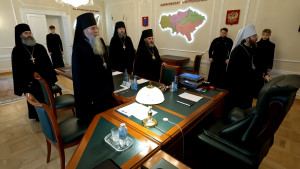 Состоялся Архиерейский совет Саратовской митрополии