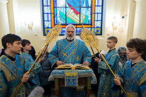 Митрополит Игнатий совершил Божественную литургию в храме в честь иконы Божией Матери «Утоли моя печали» г. Саратова
